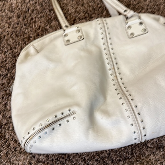 Michael Kors large white leather bag - Picture 7 of 8